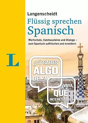 Langenscheidt Flüssig Sprechen Spanisch ~  ~  9783125143791 • £10.35