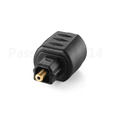 New Optical Audio Adapter 3.5mm Female Jack Plug To Digital Toslink Male • $1.69