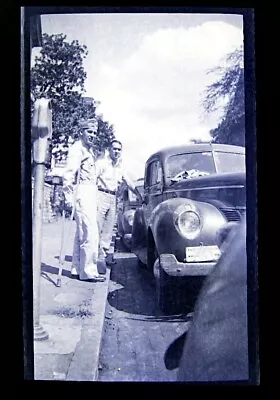 £12.38 • Buy 1940s Wounded US Army Soldier Crutches Uniform Vintage Photo Negative 2.6X4.5 J
