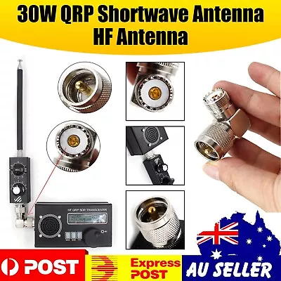 5MHz-55MHz HF Antenna Full-Band 30W QRP Antenna FM Shortwave Antenna For UHF VHF • $67.09