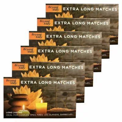 Bryant & May Extra Long Safety Matches Ideal For Fires BBQs • £0.99