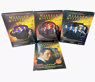 Murdoch Mysteries - Seasons 5-8 (dvd) New • $65.90