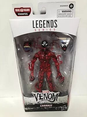 Marvel Legends Series Venom Carnage 6  Hasbro Action Figure BAF Venompool NEW • $32.99