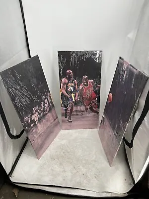 3 Pieces Kobe MJ Canvas Wall Art Basketball Super Star Forever Legend Poster • $55.99