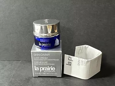 La Prairie Skin Caviar Luxe Cream Remastered With Caviar Premier 0.17oz/5ml New • $29.99