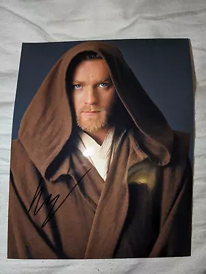 Ewan McGregor 10 X 8 Hand Signed Photo With COA • £9.59