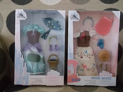 £22.50 • Buy Disney Store Princess Aurora & Snow White Outfits With Accessorises (CJ) New 