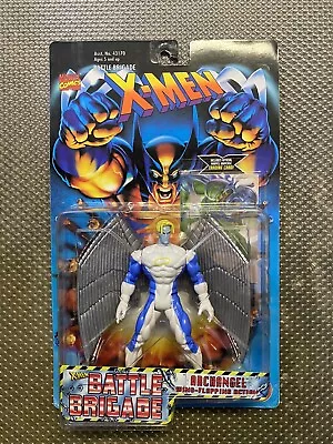 1996 Marvel Comics X-Men Battle Brigade ARCHANGEL Figure ToyBiz BLUE Variant • $15.99