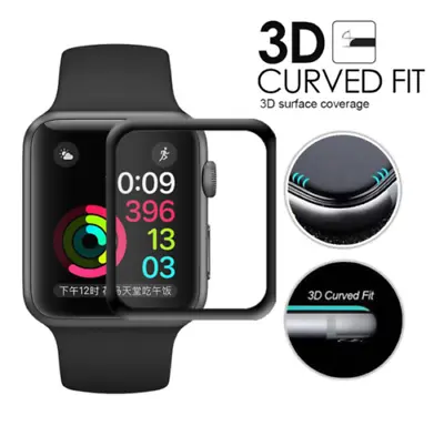£3.89 • Buy Apple Watch Tempered GLASS Screen Protector Series SE/6/5/4/3/2/1 38/40/42/44mm