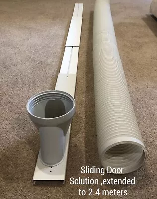 $49.99 • Buy Portable Air Conditioner Spare Part 15cm Window Plate & Hose Sliding Door 2.4M 