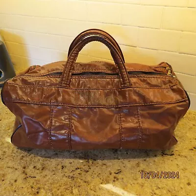 Vintage Wilson Classic Sports Brown Gym Bag Travel Duffle E6913 • £20