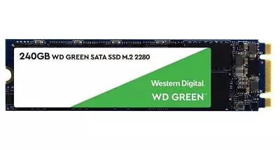 WD Green M.2 2280 SATA 6Gb/s SSD Drive 240GB - WDS240G3G0B • £53.39