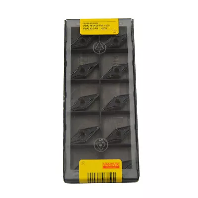 10pcs VNMG160408-PM VNMG332-PM 4225 CNC Carbide Inserts • $32.80