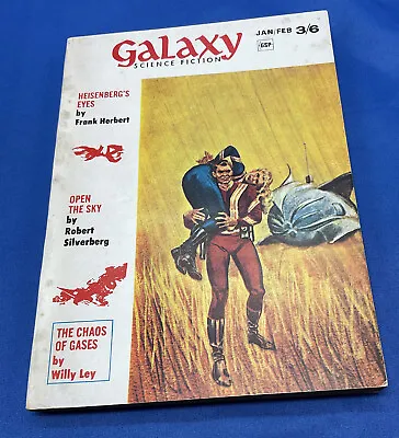 Galaxy Science Fiction SF Magazine 1967 Jan/Feb - Vol 24 Nos 5 Fredrick Pohl • £6.99