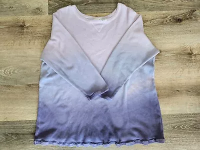 Main Street Blues Women's Long Sleeve Waffle Knit Ombre Shirt Plus Size 4X • $7.50