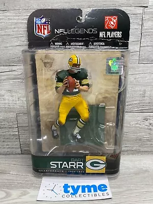 MCFARLANE NFL LEGENDS SERIES 5 PACKERS HOF QB BART STARR FIGURE New • $88