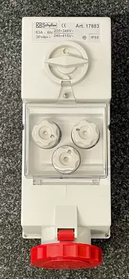 17883 Schyller Interlocked Socket - Outlet 63A - 6h. • £175