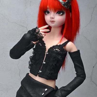 Dollmore 17  1/4 Doll Clothes  MSD - Amity Crop Top (Black) • $25.20