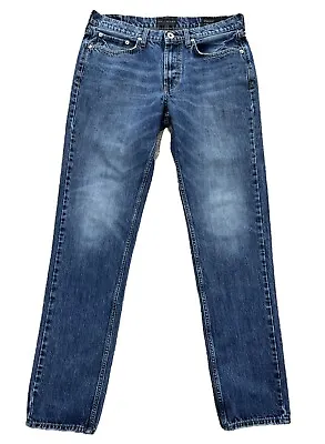 Bullhead Jeans Men's 32x32 Slim Leg Mid Rise Medium Wash Blue Denim 100% Cotton • $16.95
