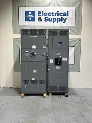 800 Amp Breaker  Meter Main Square D 480y/277 3p 4w W Pull Section • $22500