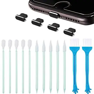 Cell Phone Cleaning Kit 16 Pieces USB Charging Port Headphone Jack Cleaner New • $11.37