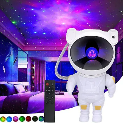 $36.59 • Buy Astronaut Starry Galaxy Projector Night Light Lamp Space Nebula Star W/Remote