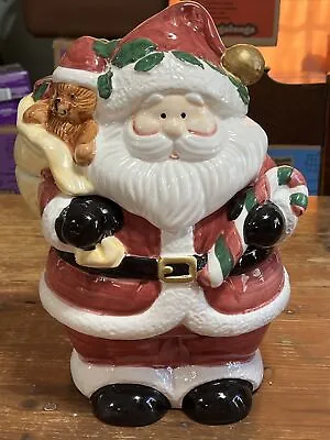 Santa Claus Cookie Jar 1997 Jay Vintage • $14.95