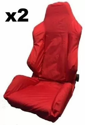 2x CAR SEAT COVERS FITS HONDA CIVIC TYPE R EK9 EK4 INTEGRA R DC2 RECARO (MUGEN) • $73.21