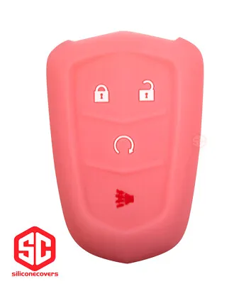 1x New KeyFob Remote Fobik Silicone Cover Fit / For Select GM CADILLAC Vehicles • $8.95