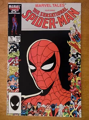 Spider-Man: MARVEL TALES #193 (Nov.1986) Chris Claremont—John Byrne—Jack Kirby • $10.34