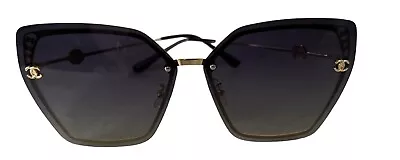 Chanel Rimless Sunglasses CNL 6225 Rare Vintage • $275