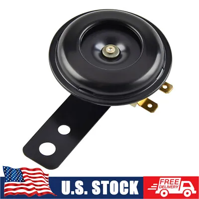 Universal 65mm DC6V 6 Volt 3A 105dB Black Motorcycle Horn Loud Speaker • $9.49