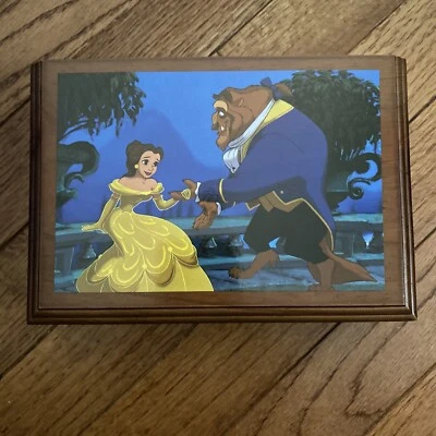 $85 • Buy 1996 DISNEY BEAUTY & THE BEAST - FOSSIL Watch & Music Box - Ltd Ed #3788/7500
