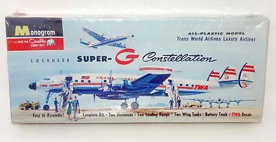 Monogram Plastikit #PA19 Lockheed Super-G Constellation Model Kit New Sealed Box • $44.99