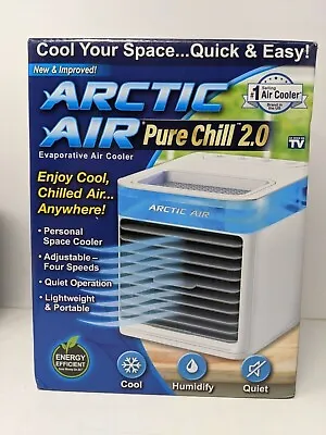 Arctic Air Pure Chill 2.0 Evaporative Personal Cooler Portable Fan • $19.99