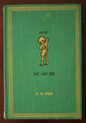 $19.99 • Buy NOW WE ARE SIX By A.A. Milne 1961 E.P. Dutton & Co. Vintage Winnie-the-Pooh HC