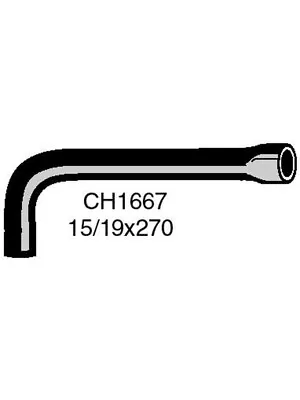 Mackay Heater Hose- Heater Totpiece Ford Falcon Xf Fairlane Zl Ltd Fe (CH1667) • $22.80