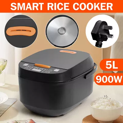 $58.79 • Buy 5L Multi-functional Electric Rice Cooker Heating Steamer Intelligent Appointment