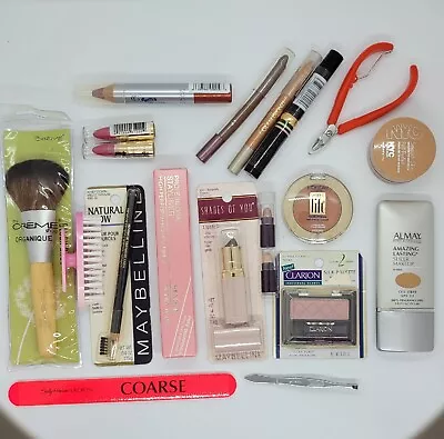 Mixed Beauty Lot 19 Items Almay L'Oreal Revlon Maybelline Sally Hansen NYC NEW • $19.98