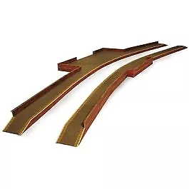 Metcalfe PN110 N Gauge Red Brick Platform Card Kit • £12.50