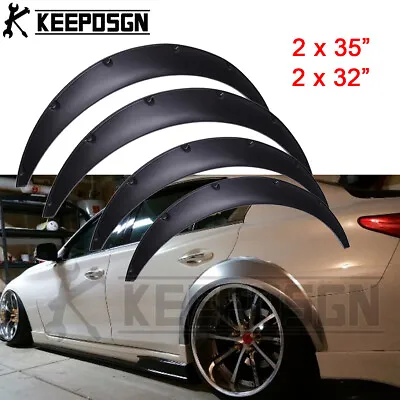 4x For Infiniti G35 G37 35 &32  Fender Flares Wide Body Wheel Arch Fitting Matte • $68.67
