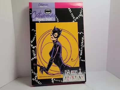 CATWOMAN Paper Doll Box Set Batman Michelle Pfieffer Tim Burton • $30.77