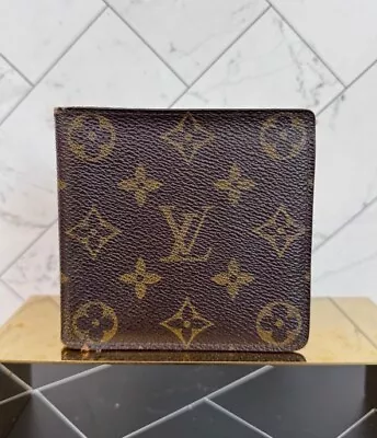 🔥Authentic Vintage Louis Vuitton Monogram Men's Bifold • $100