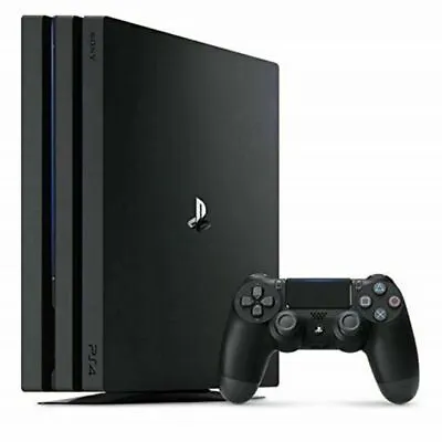 $339 • Buy Sony PlayStation 4 Pro 1TB Console - Jet Black W/ 1 Controller And Cords