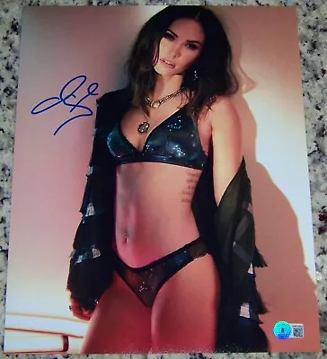BUY IT NOW SALE! Megan Fox Signed Autographed 11x14 Photo BAS Beckett Witnessed! • $114.95