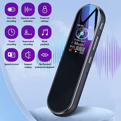 Digital MP3 HiFi Music Player FM Radio Voice Recorder Audio Speaker • $29.99