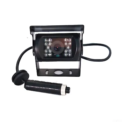 4PIN Front View Camera CCD Color IR LEDs None Mirror Image For Caravan Truck RV • $19.99