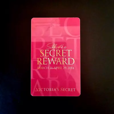 Victoria's Secret Reward NEW COLLECTIBLE GIFT CARD $0 #6006 • $9.50