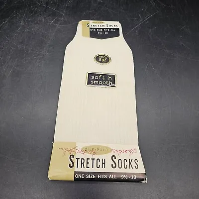 Vtg Genuine English Rib Stretch Nylon Socks • $20