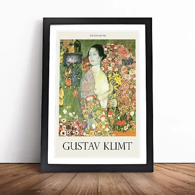 The Dancer By Gustav Klimt Wall Art Print Framed Canvas Picture Poster Decor • £29.95